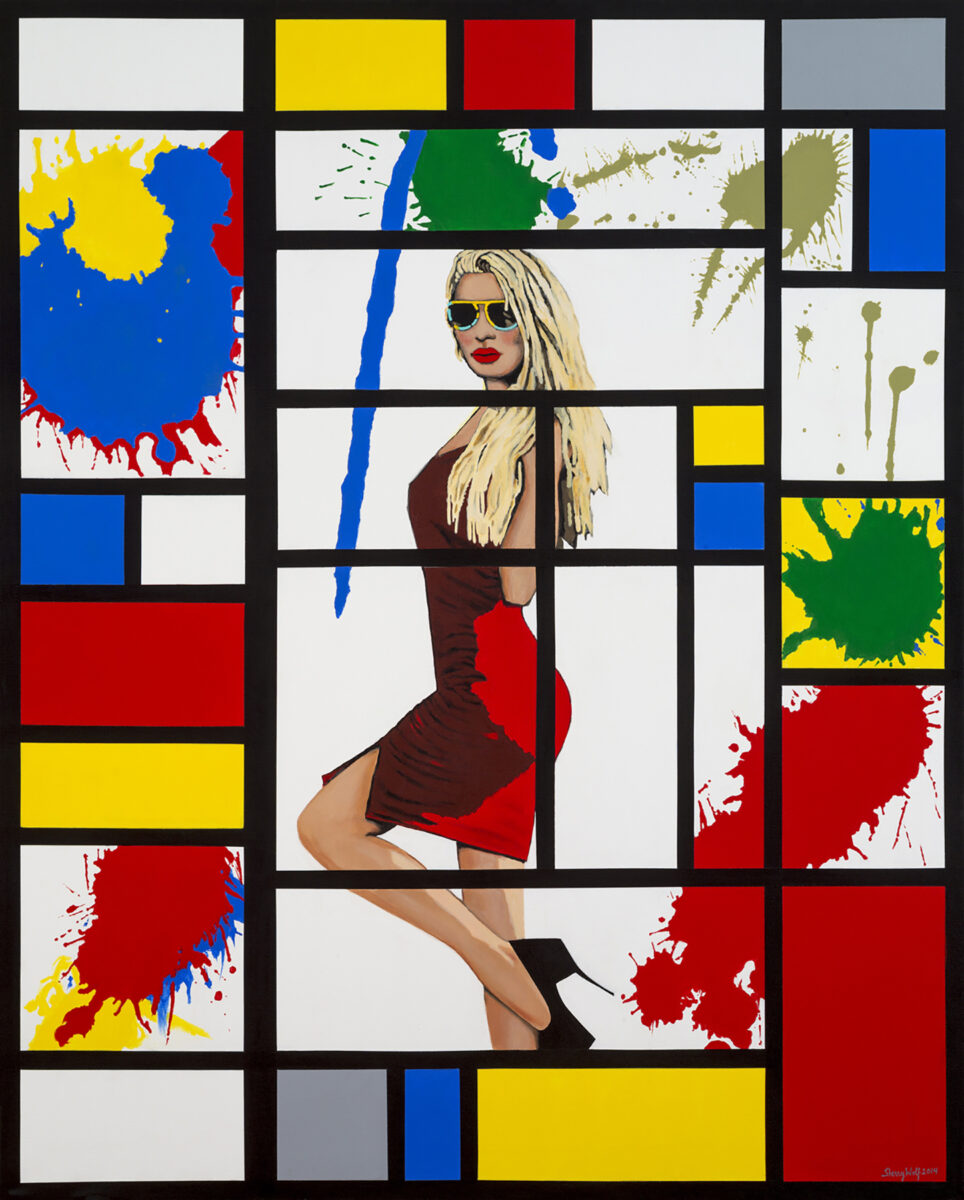 Red Dress by Sherry Wolf